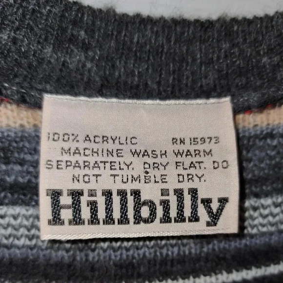 Vintage Hillbilly Brand Western Vest Poncho  One Size OS Free Size Men's Women's - Picture 5 of 6